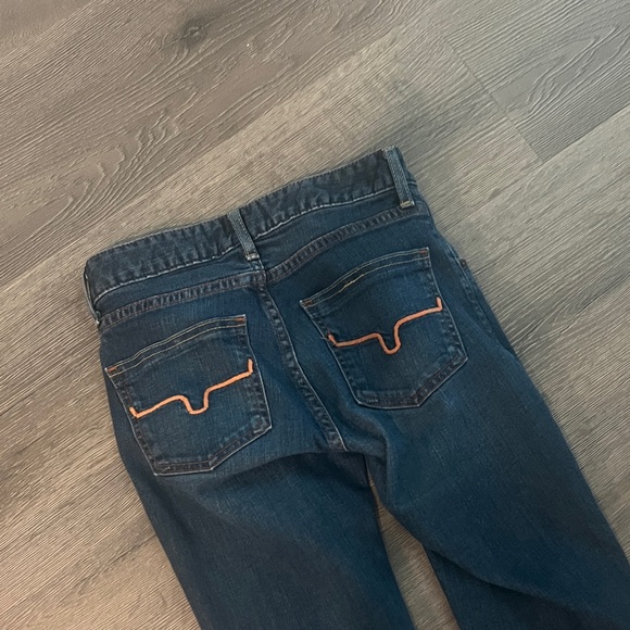 Kimes Lola Dark Blue Flare Jeans - Picture 6 of 6